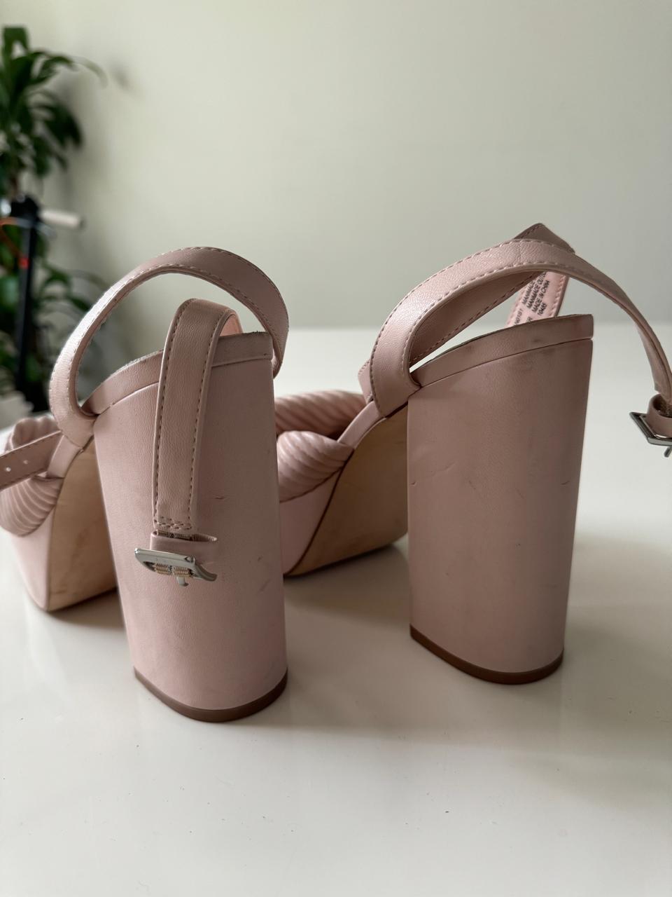 Tacones con plataforma, Talla 7Mx, Mujer