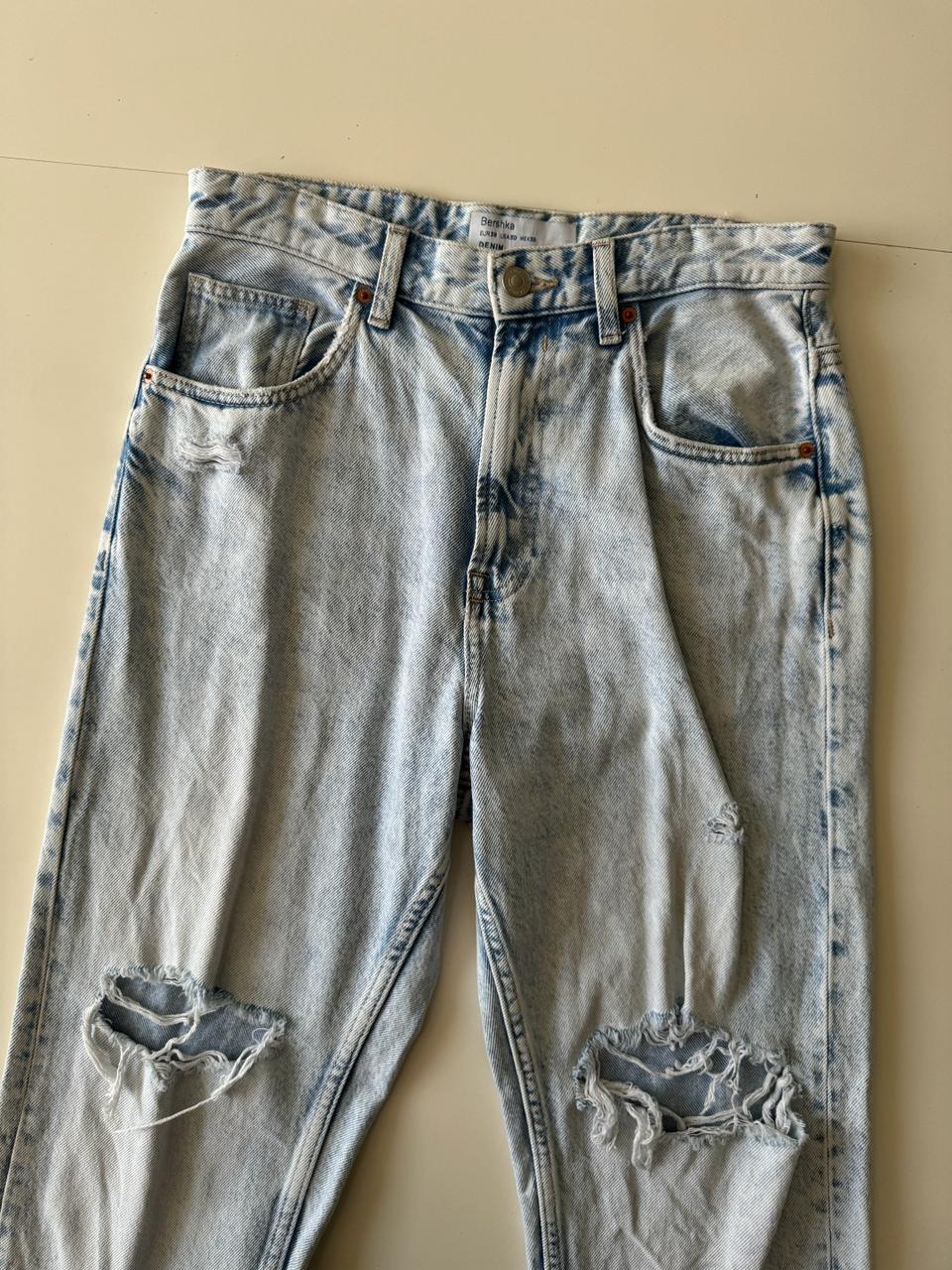 Jens deslavados, Talla 30, Hombre