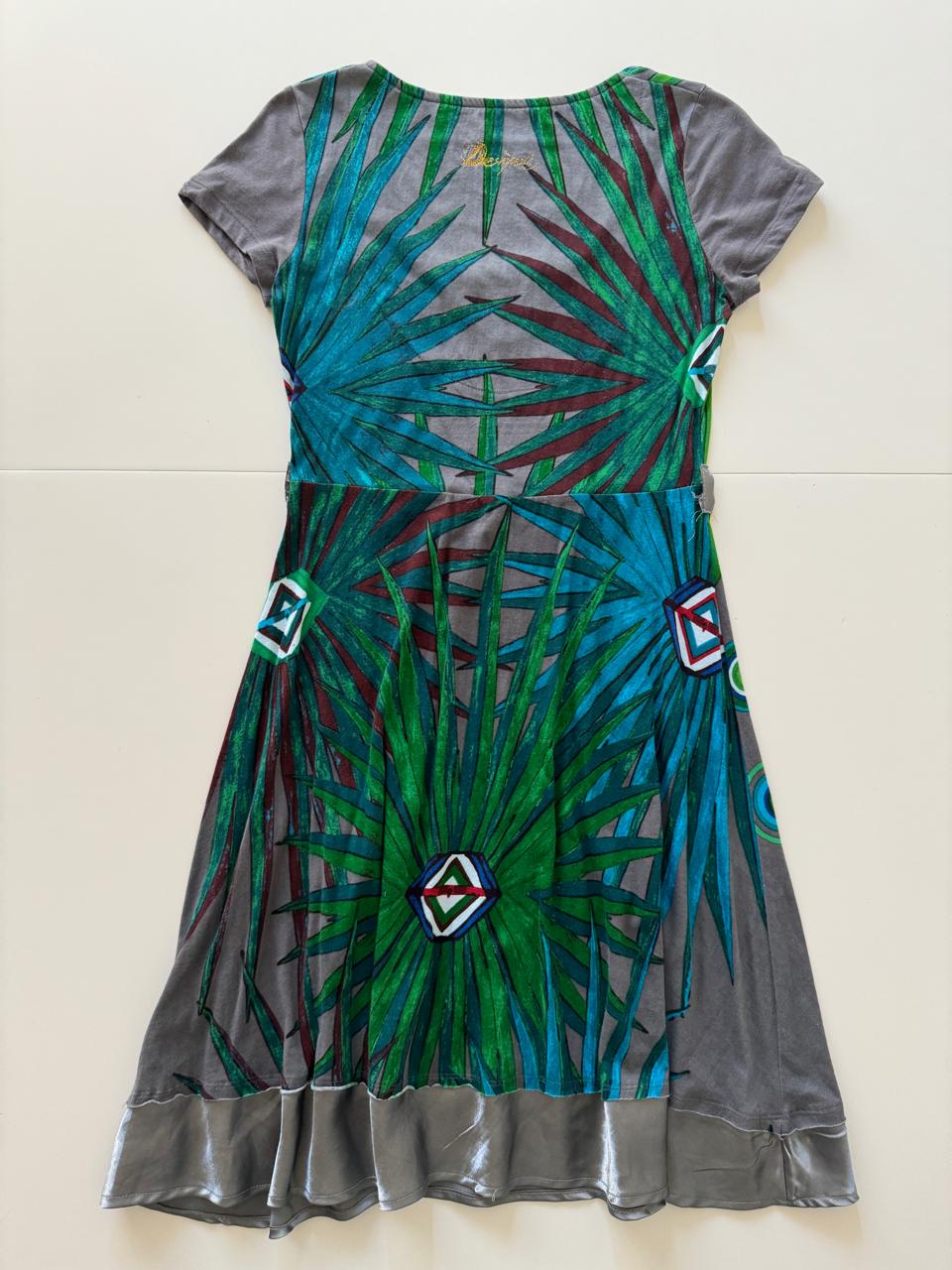 Vestido estampado, Talla S, Mujer