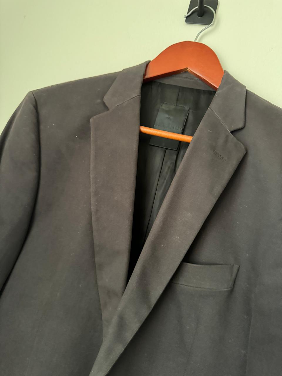 Blazer gris oscuro, Talla S, Hombre