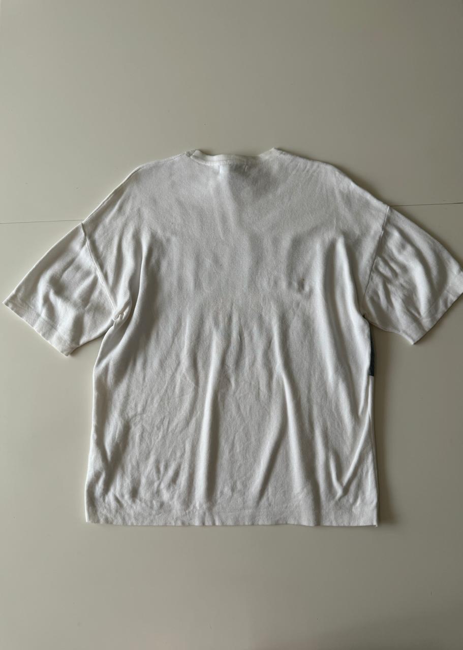 Playera con aplicaciones a bloques, Talla M, Hombre