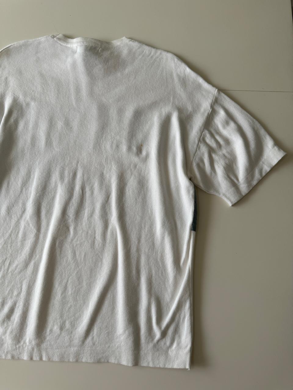 Playera con aplicaciones a bloques, Talla M, Hombre