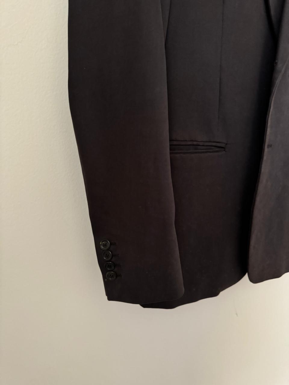 Blazer gris oscuro, Talla S, Hombre