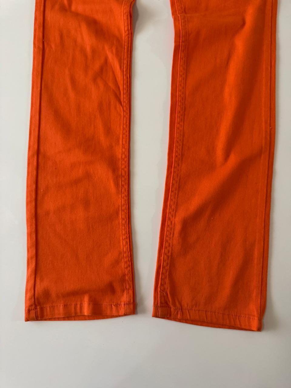 Jeans naranjas, Talla 28,M, Mujer, Skinny ZX2 Jeans