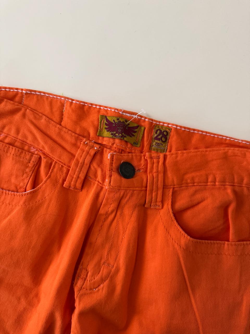 Jeans naranjas, Talla 28,M, Mujer, Skinny ZX2 Jeans