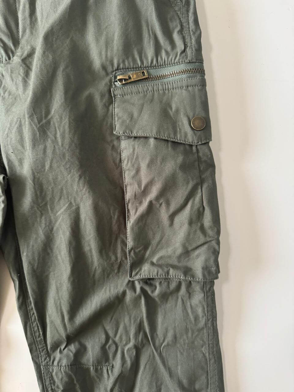 Pantalones cargo verde olivo, Talla 31 Cintura, Hombre
