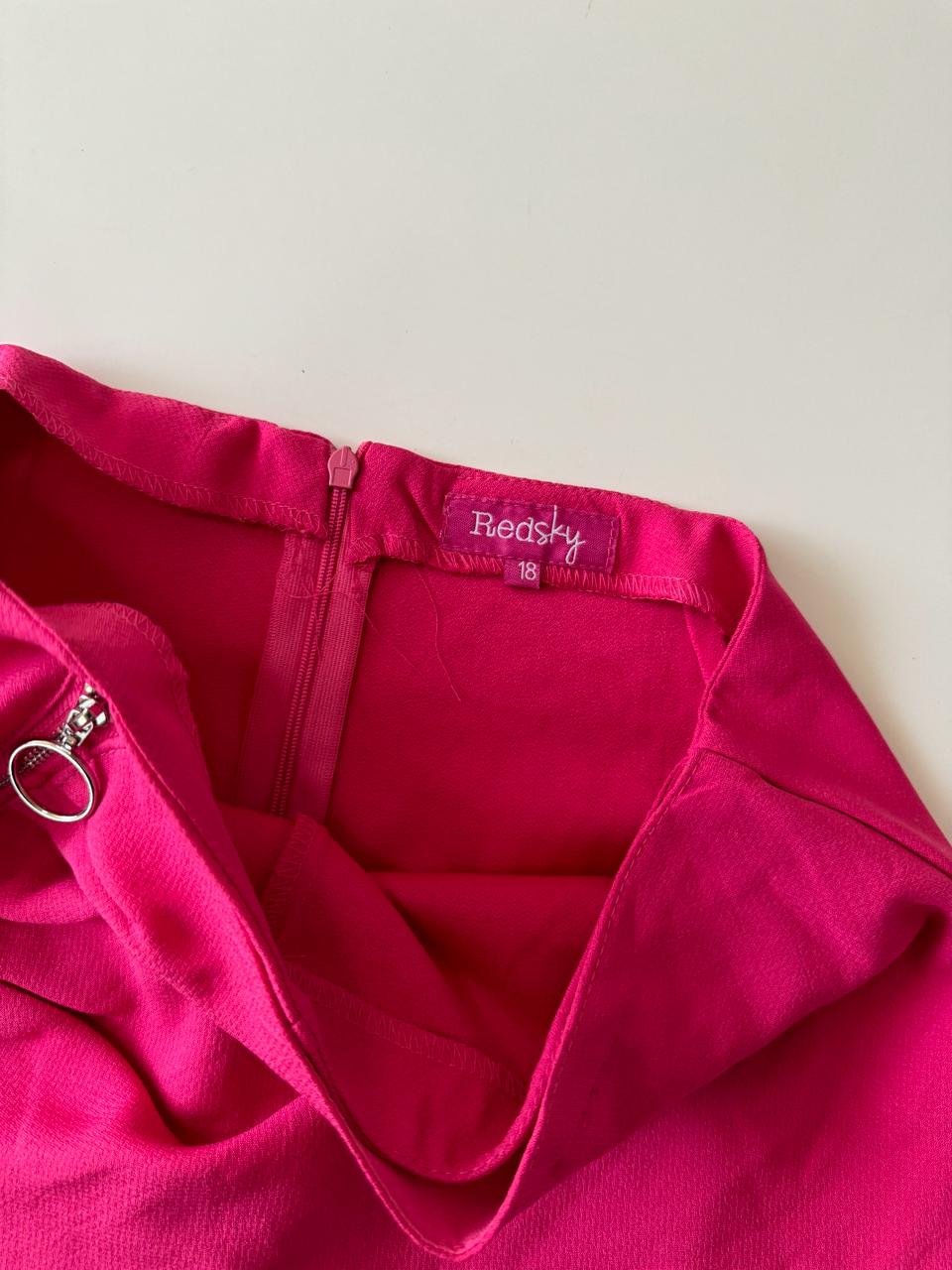Short falda rosa, Talla 18 niña, M Mujer