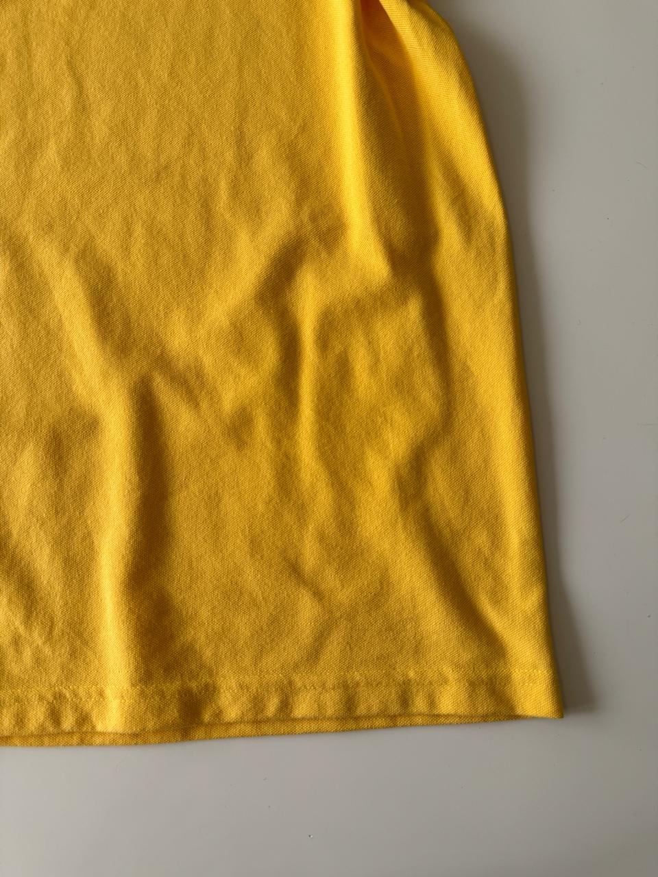 Polo amarilla basica, Talla M, Hombre
