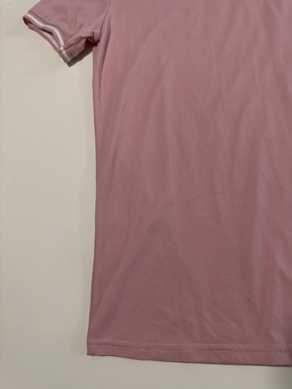 Playera cuello V decorada, Talla M, Slim Fit, Hombre