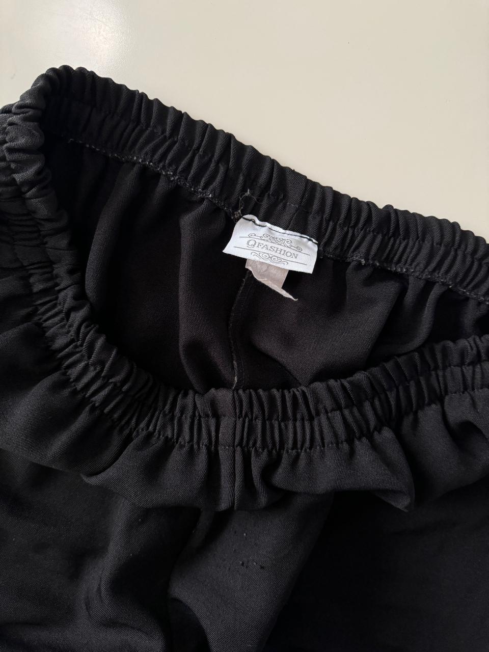 Pantalones negros de vestir, Talla XXL, 44, Mujer