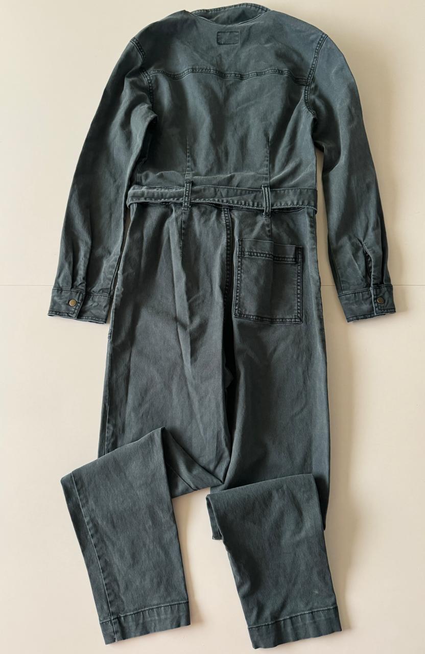 Jumper de mezclilla gris, Talla 0, XS, Mujer