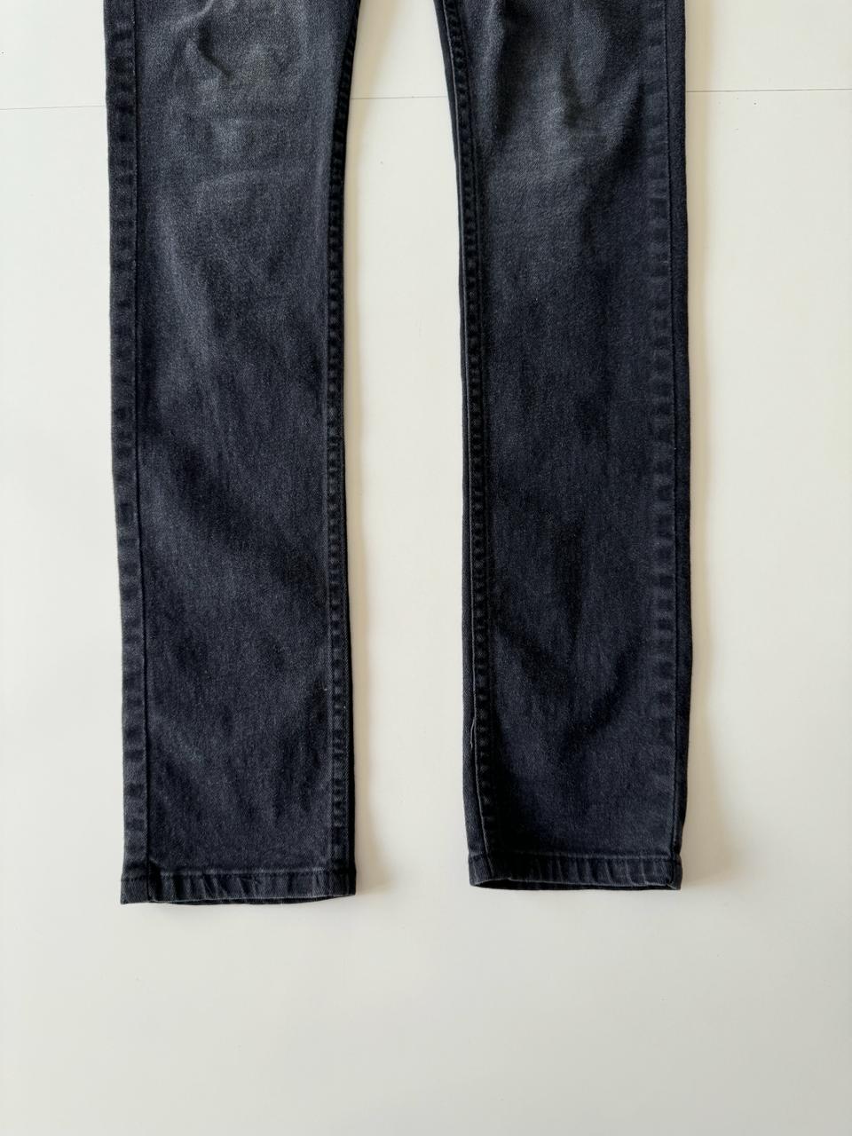 Skinny jeans negros, Talla 30, Hombre