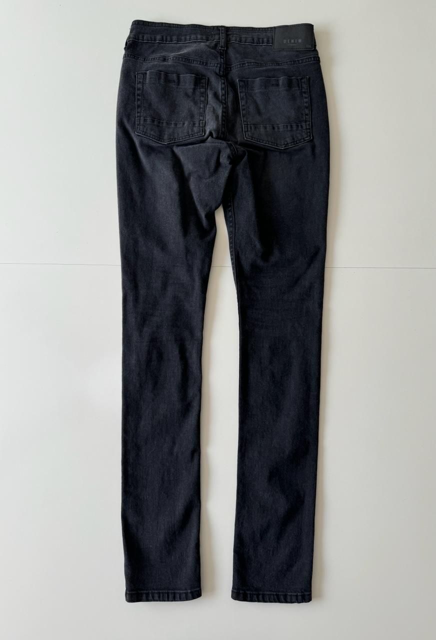 Skinny jeans negros, Talla 30, Hombre