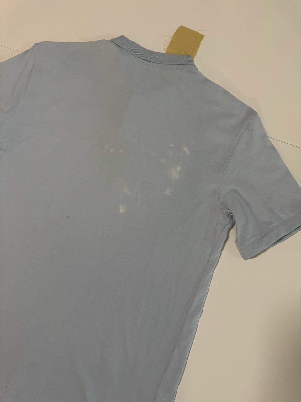 Polo celeste, Talla XS, Regular Fit, Hombre
