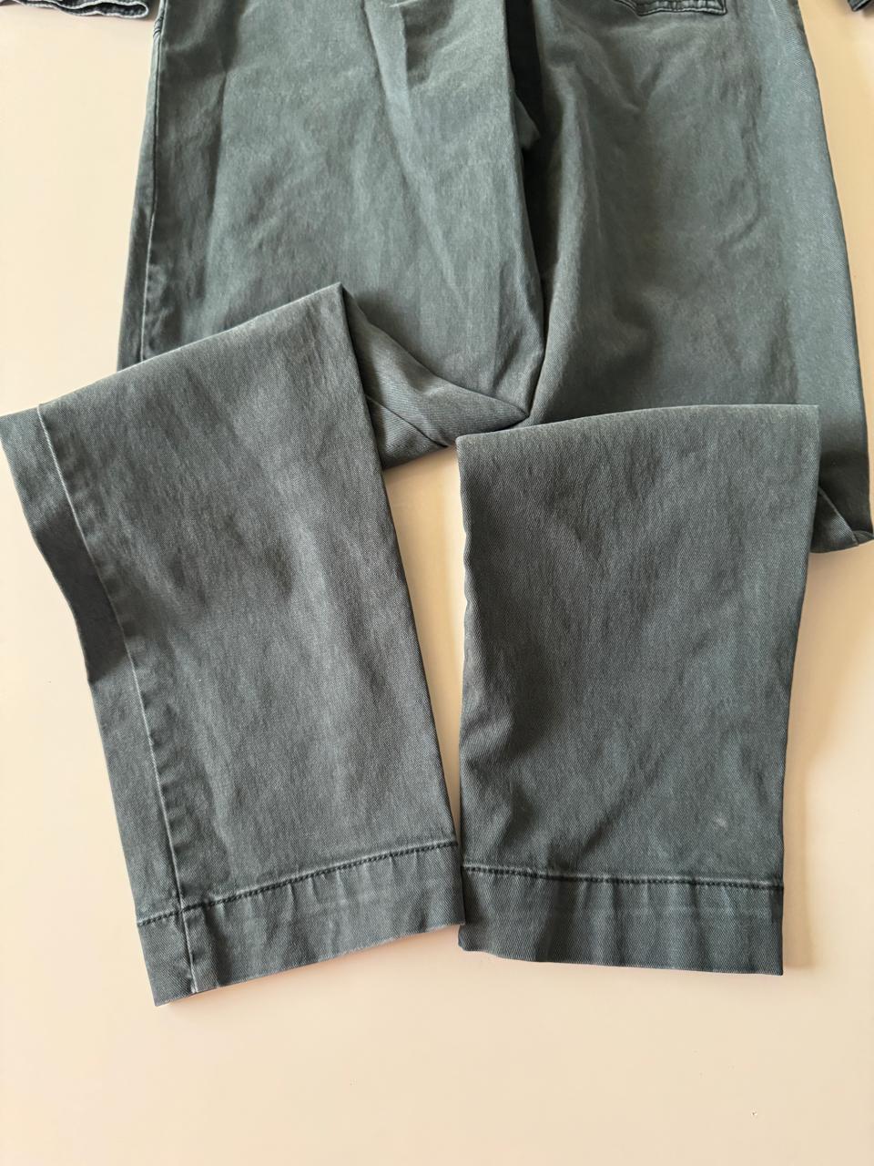 Jumper de mezclilla gris, Talla 0, XS, Mujer
