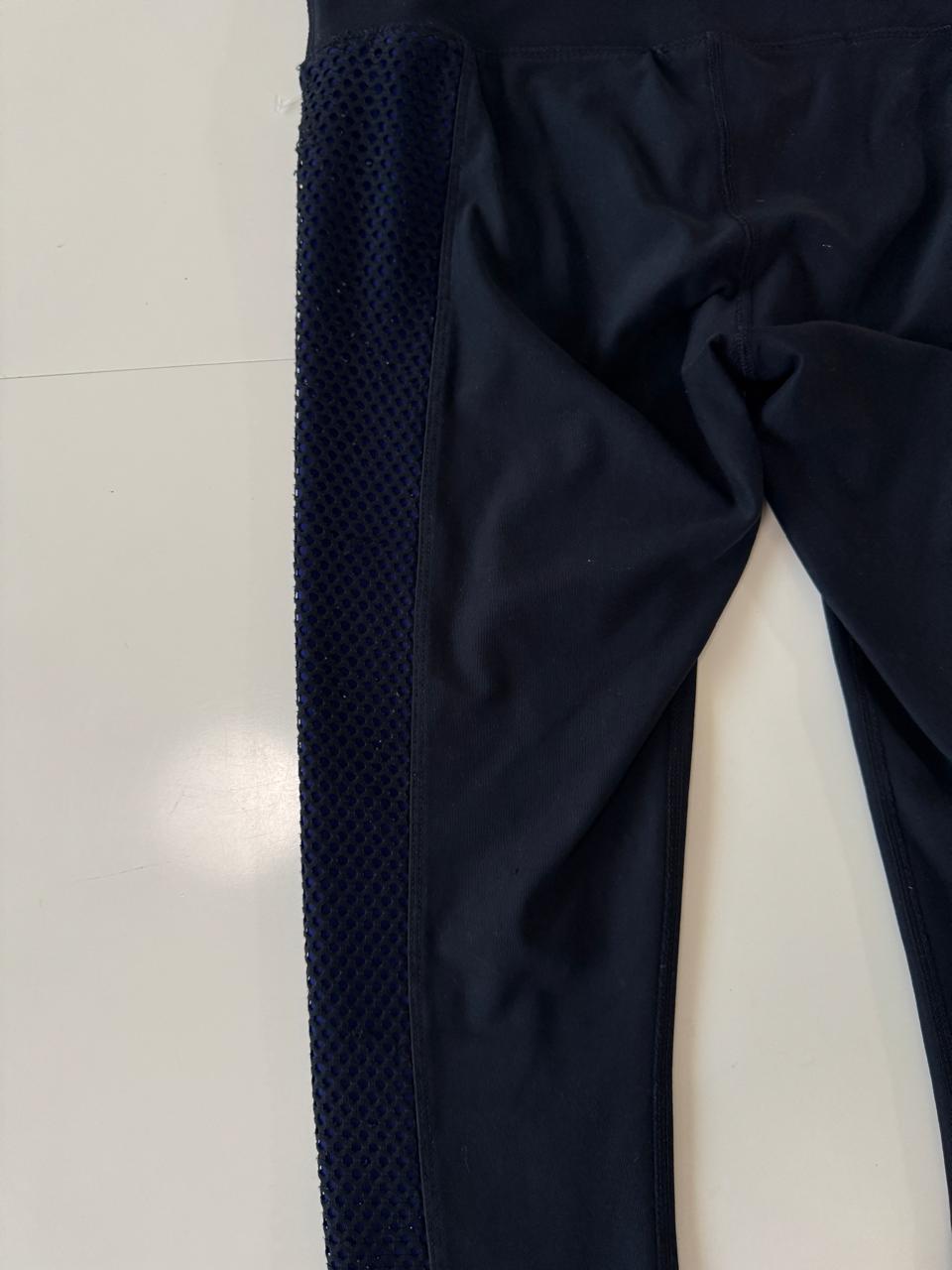 Leggins deportivos negros, Talla S, Mujer, 90 Degree by Reflex