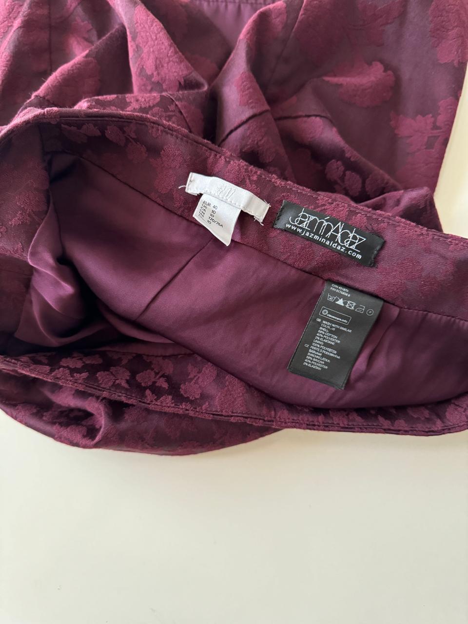 Falda recta, Talla 10, M/L, Mujer