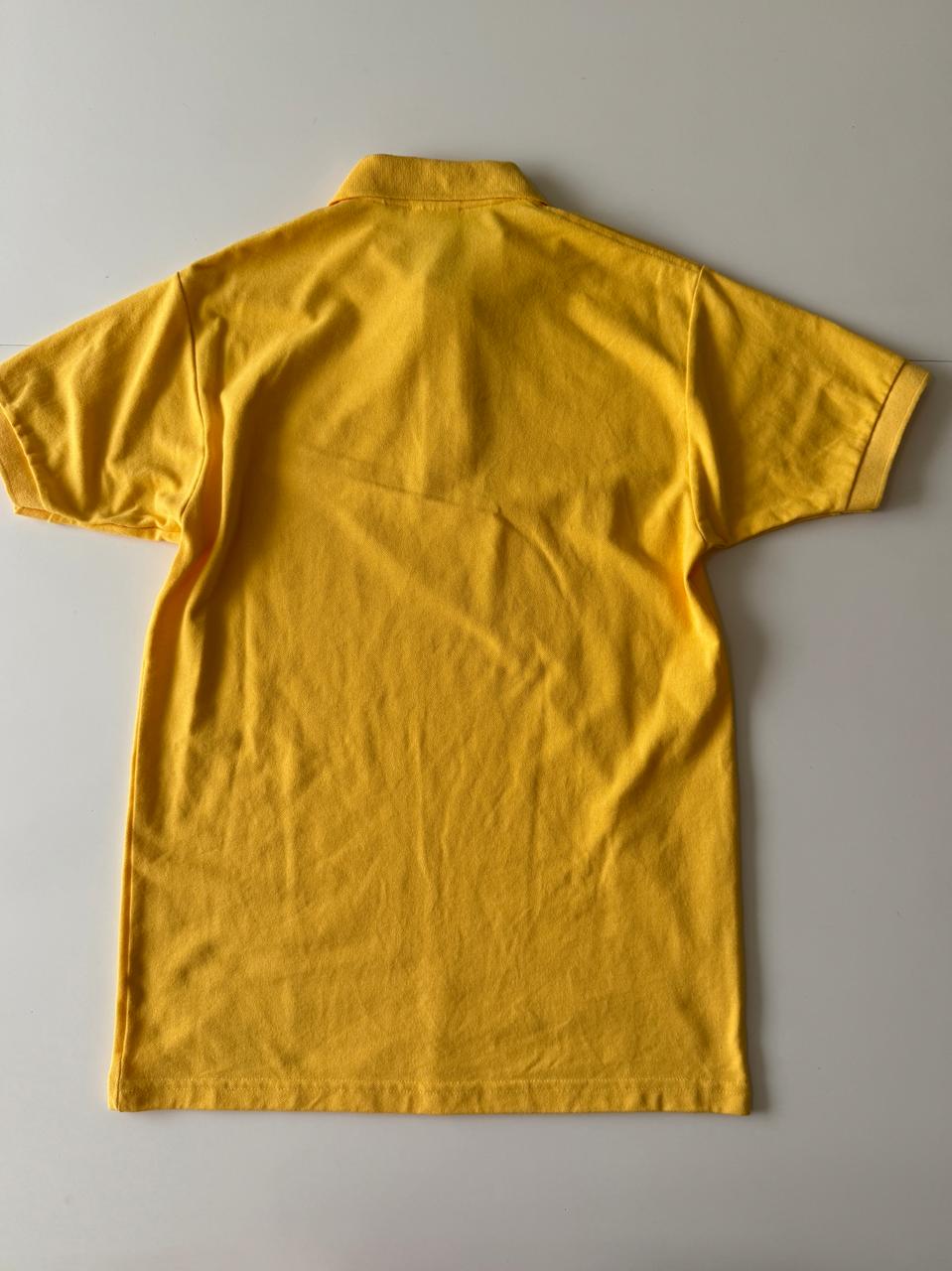 Polo amarilla basica, Talla M, Hombre
