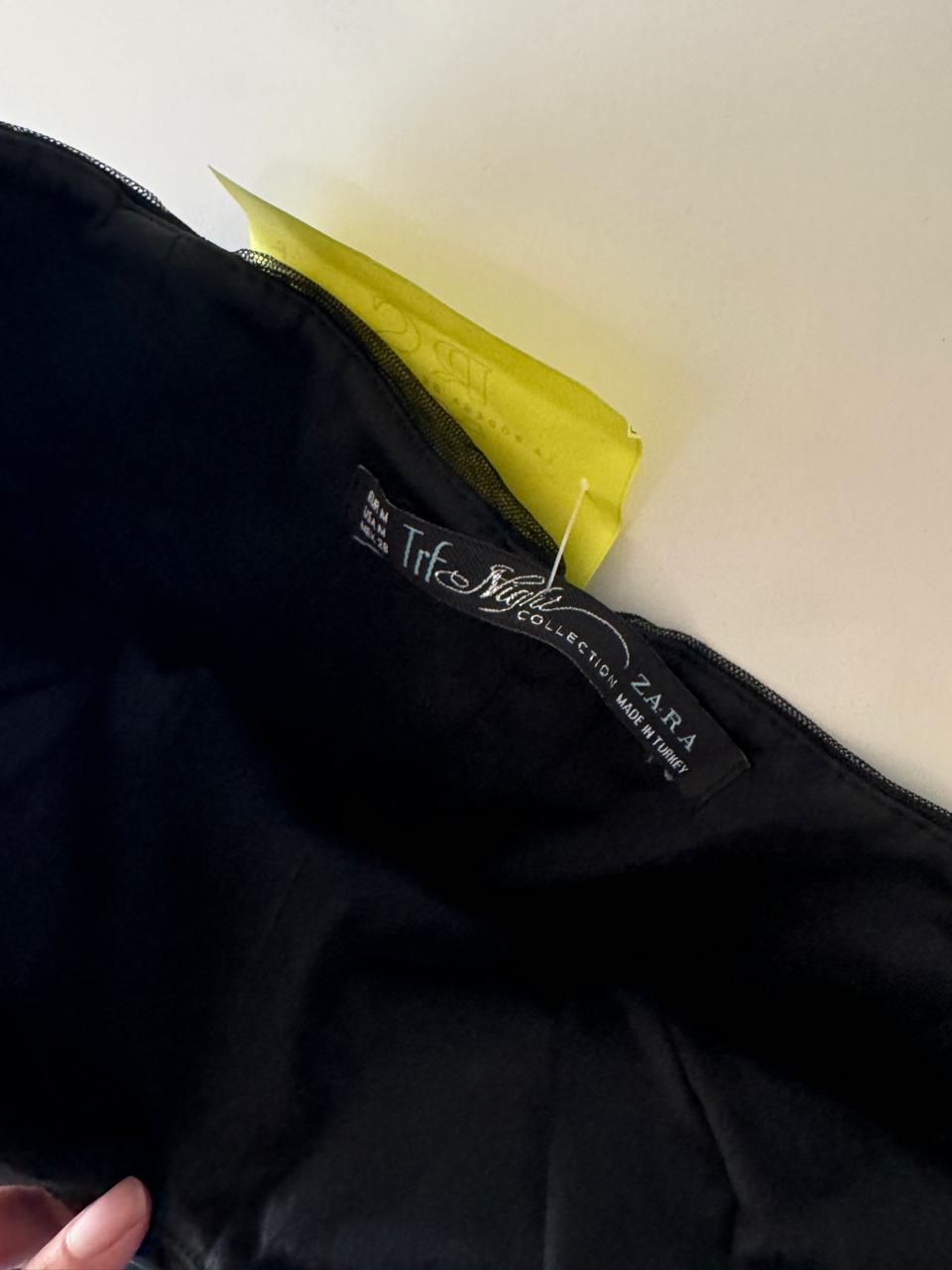 Vestido de tul negro, Talla M, 28, Mujer