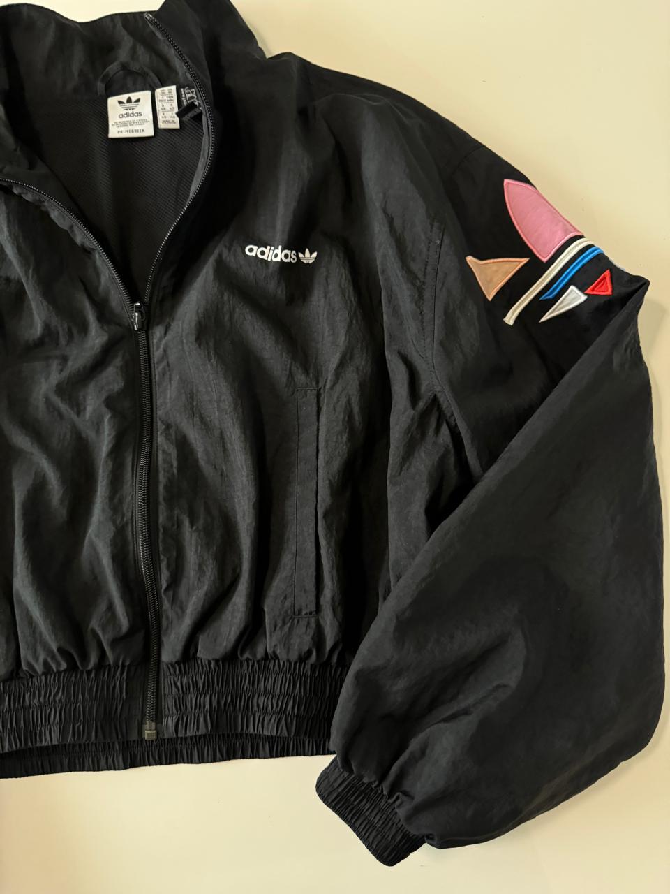 Rompevientos negro, Talla M, Mujer