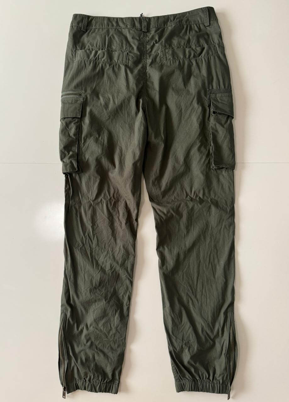 Pantalones cargo verde olivo, Talla 31 Cintura, Hombre