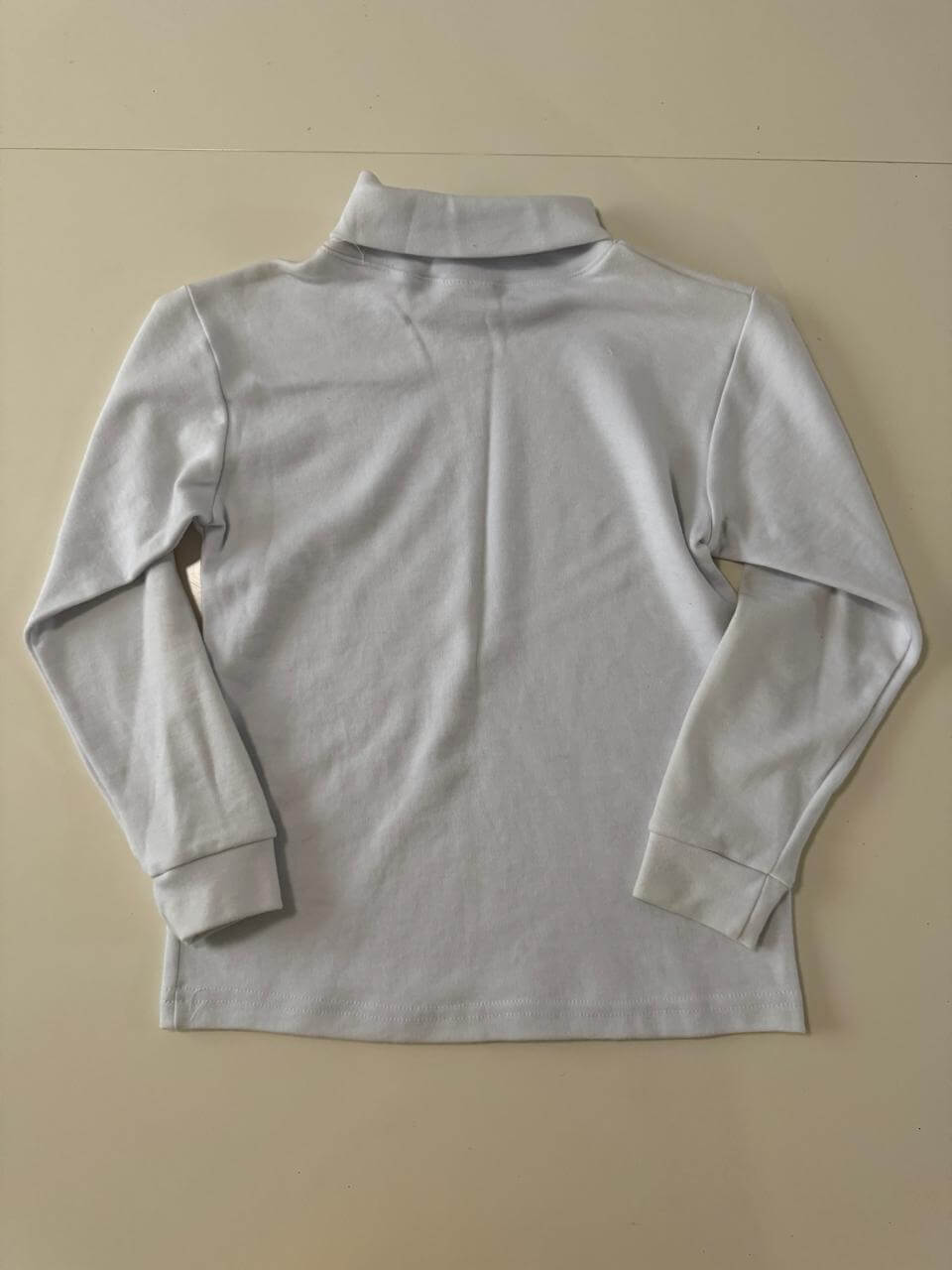 Cuello de tortuga blanco, Talla 12 años, Niña