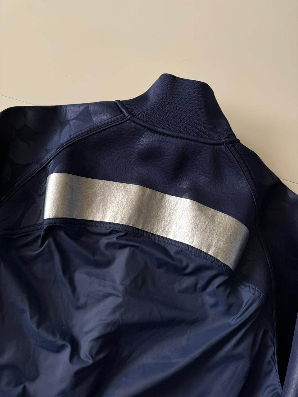 Sweater/rompeviento deportivo azul, Talla XS, Mujer
