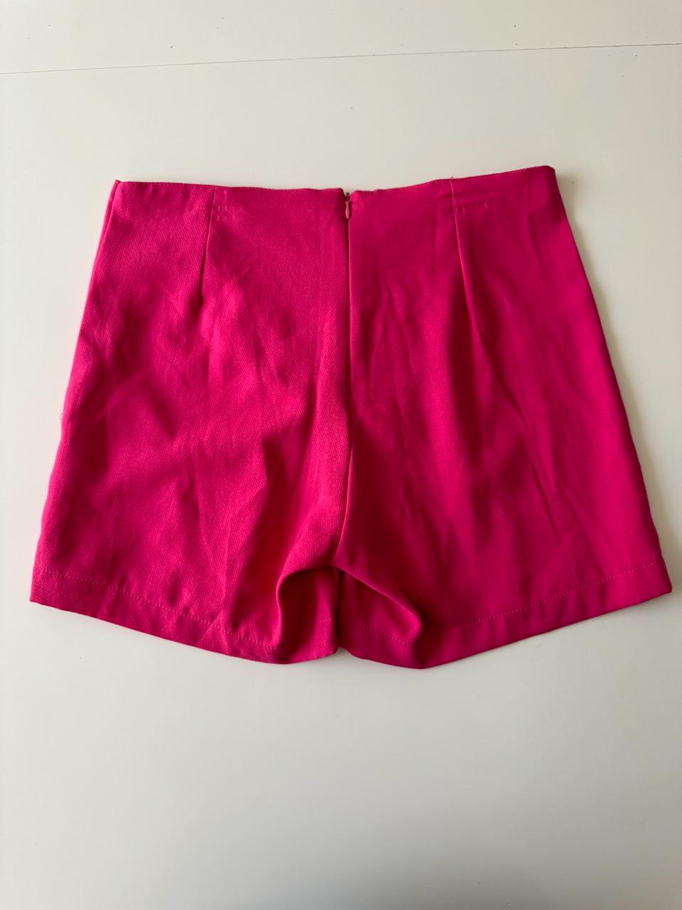 Short falda rosa, Talla 18 niña, M Mujer