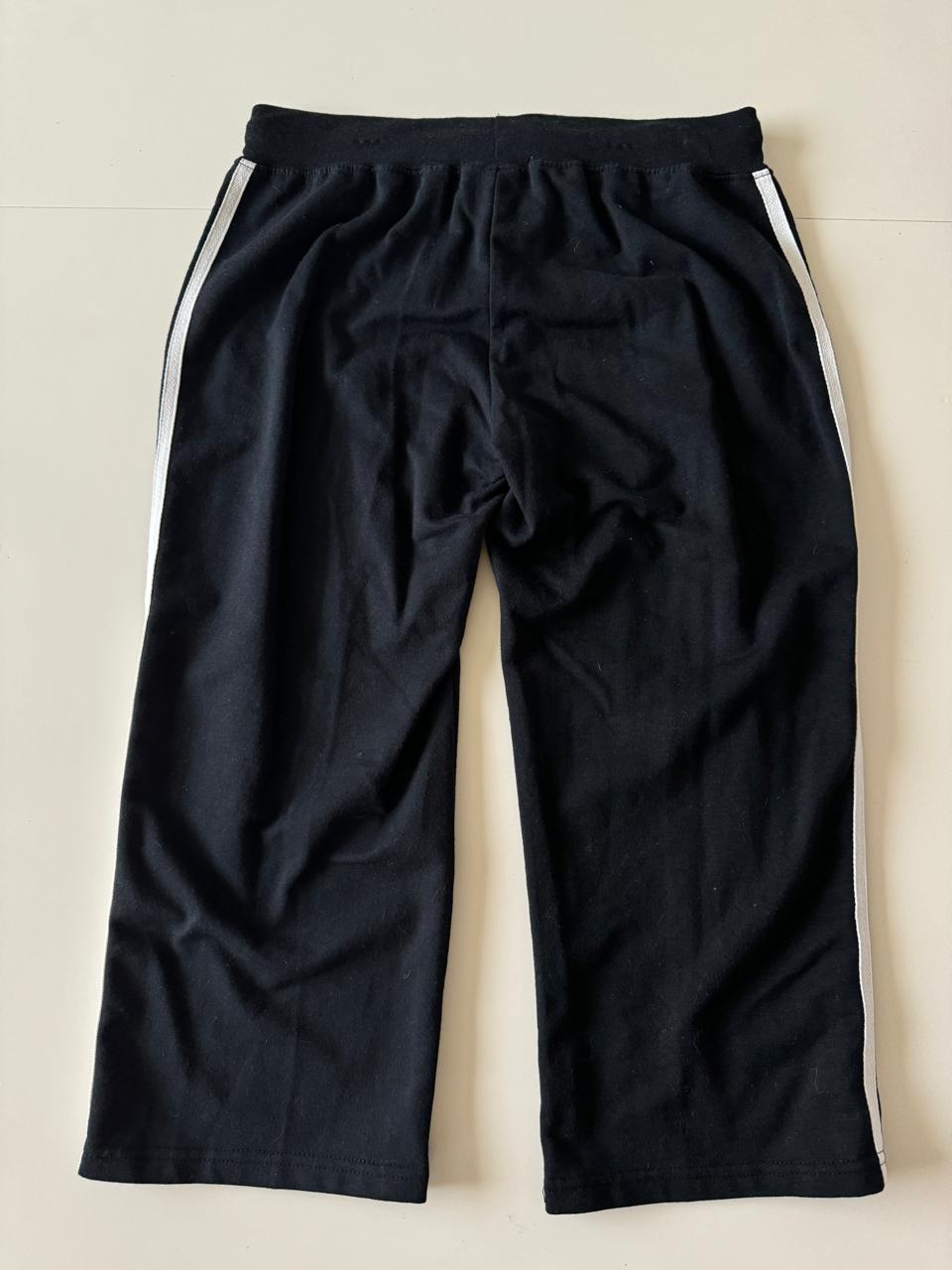 Capris deportivos negros, Talla S, Mujer