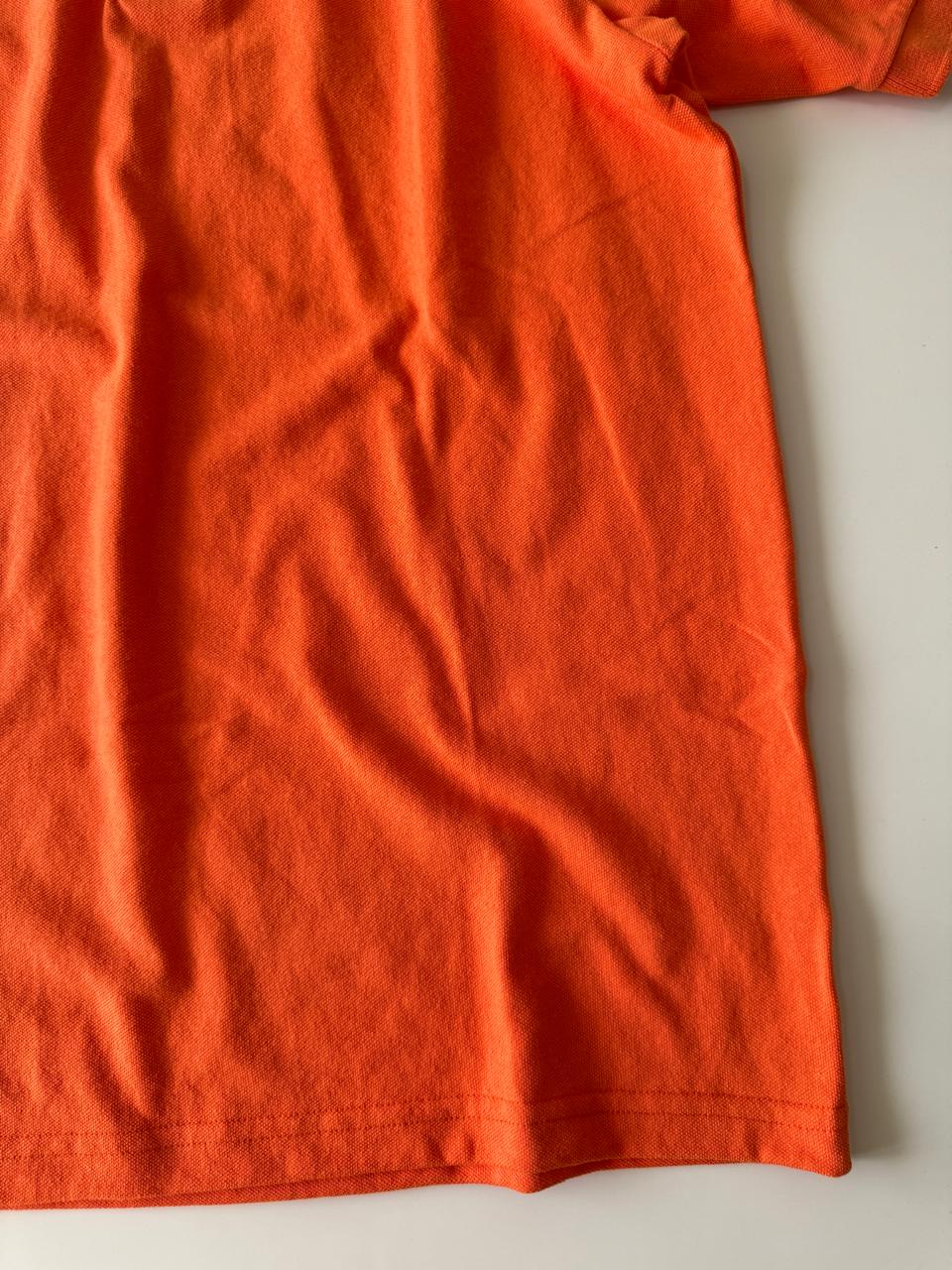 Polo naranja, Talla M, Hombre