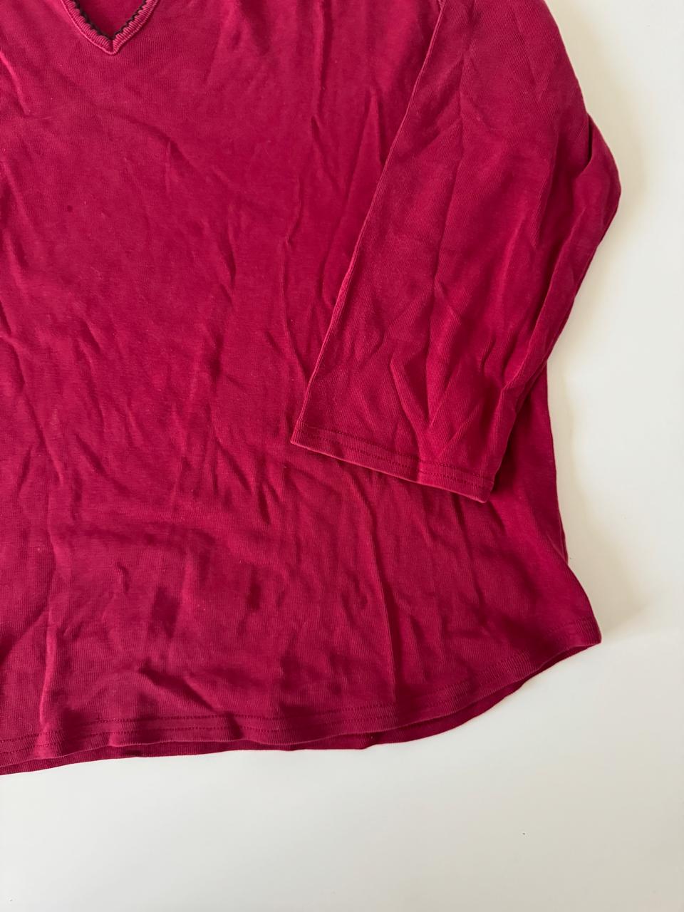 Playera de algodon, Talla L, Mujer