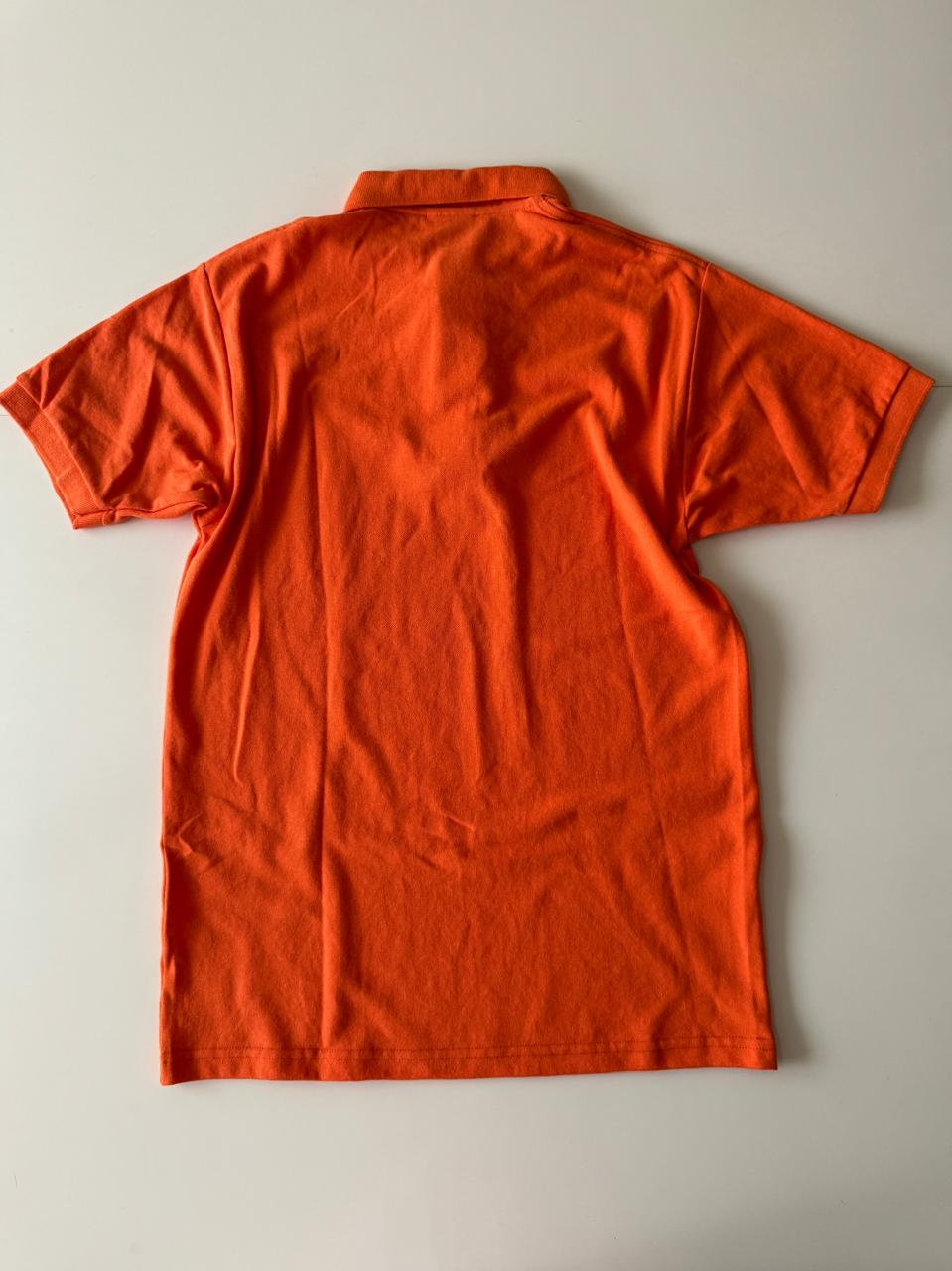 Polo naranja, Talla M, Hombre