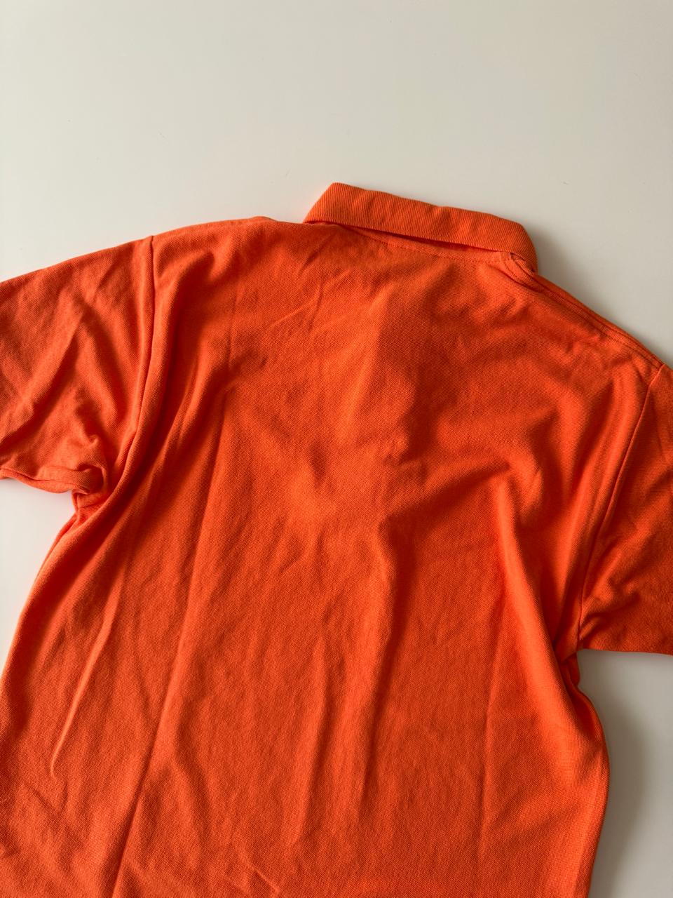 Polo naranja, Talla M, Hombre