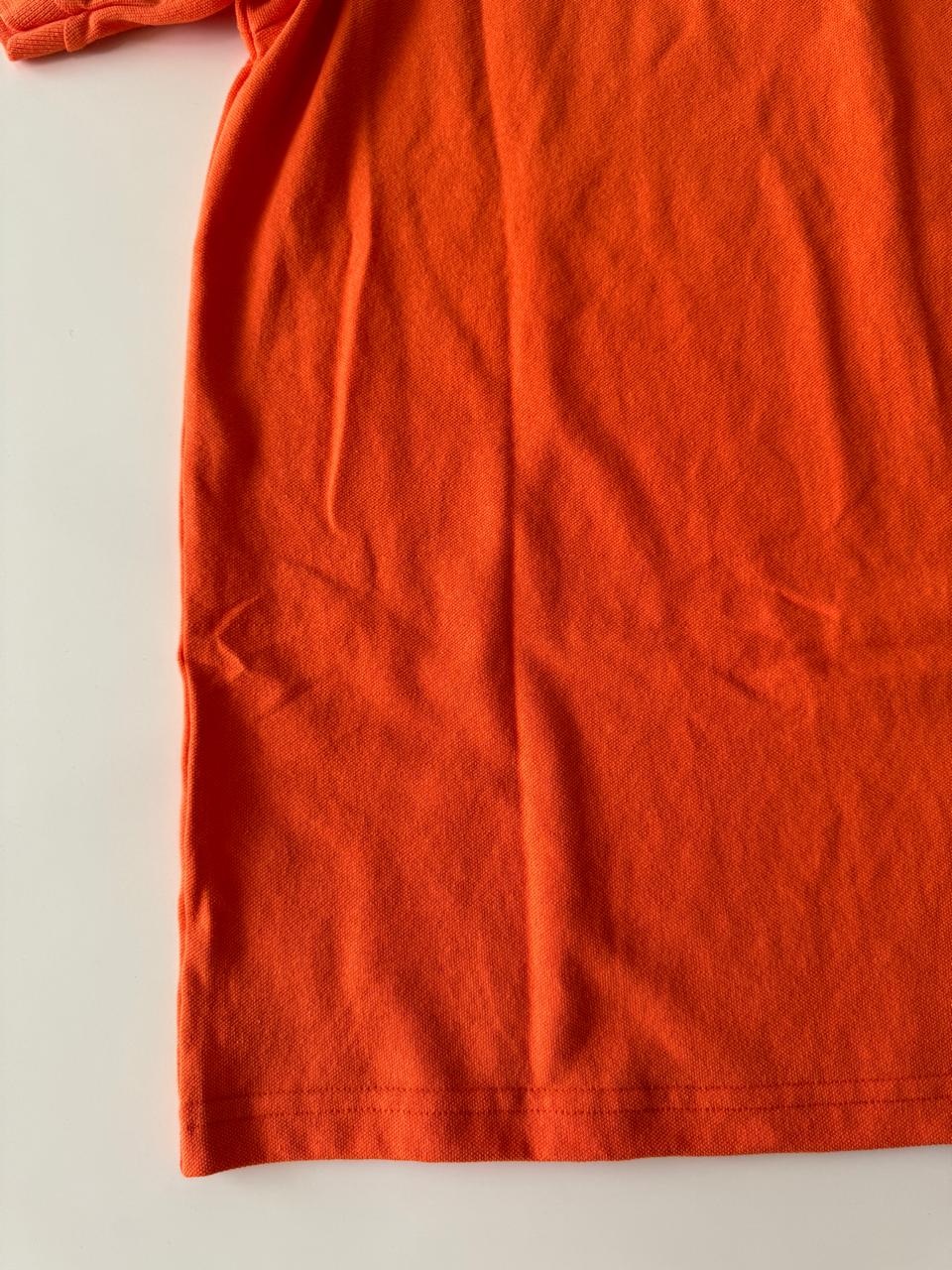 Polo naranja, Talla M, Hombre