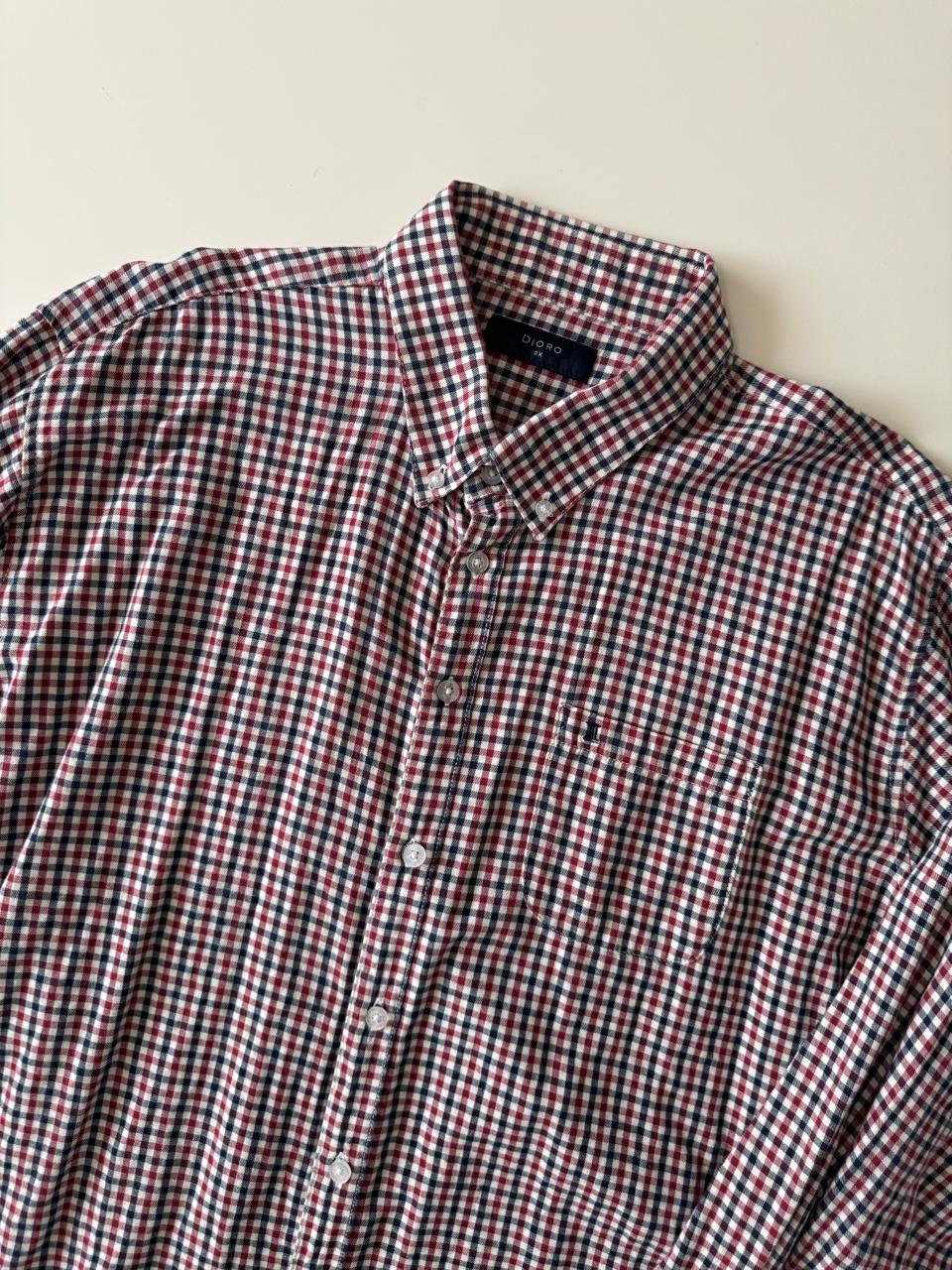 Camisa de cuadros, Talla 2XL, XXL, Hombre
