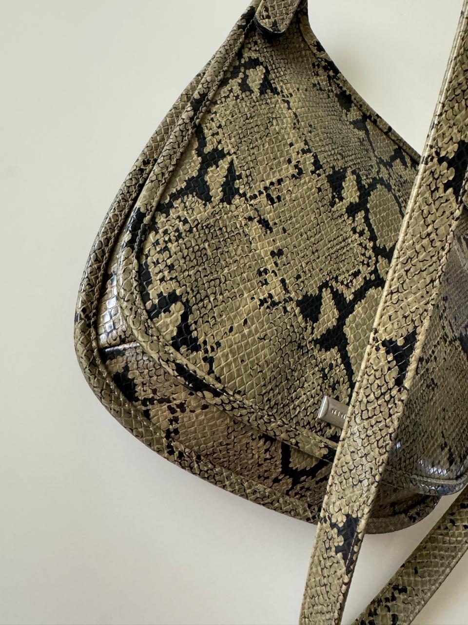 Bolsa animal print verde