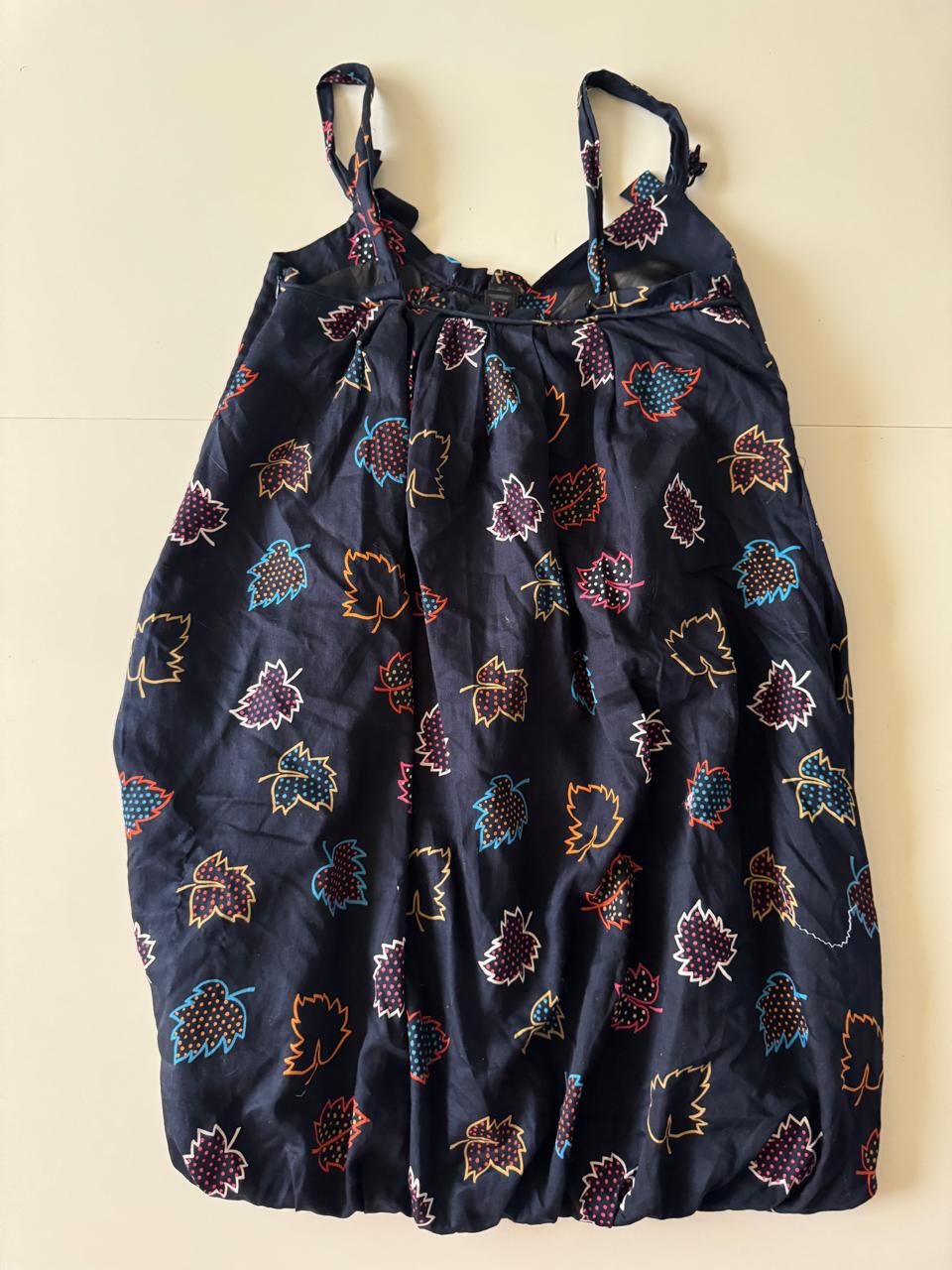 Vestido de globo estampado, Talla 2, S, Mujer