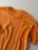 Playera naranja con honguitos, Talla M, 38, Hombre