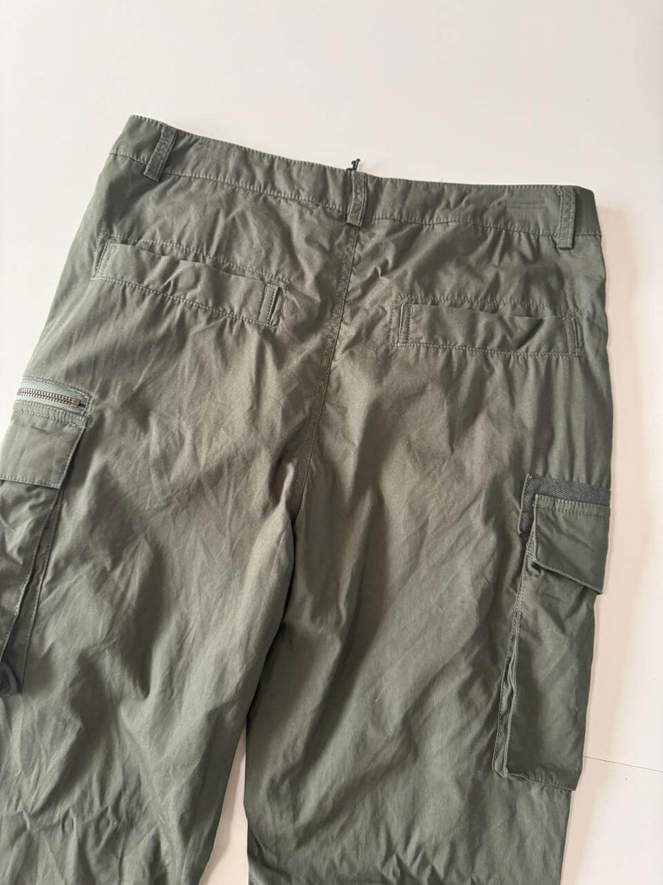 Pantalones cargo verde olivo, Talla 31 Cintura, Hombre