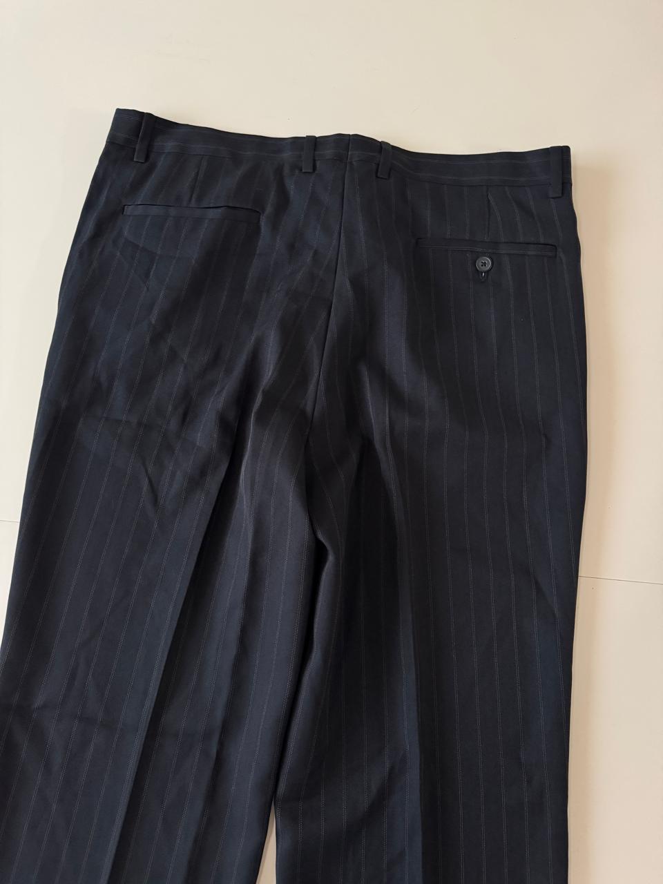Pantalones de vestir de rayas, Talla 36, Hombre, Yale