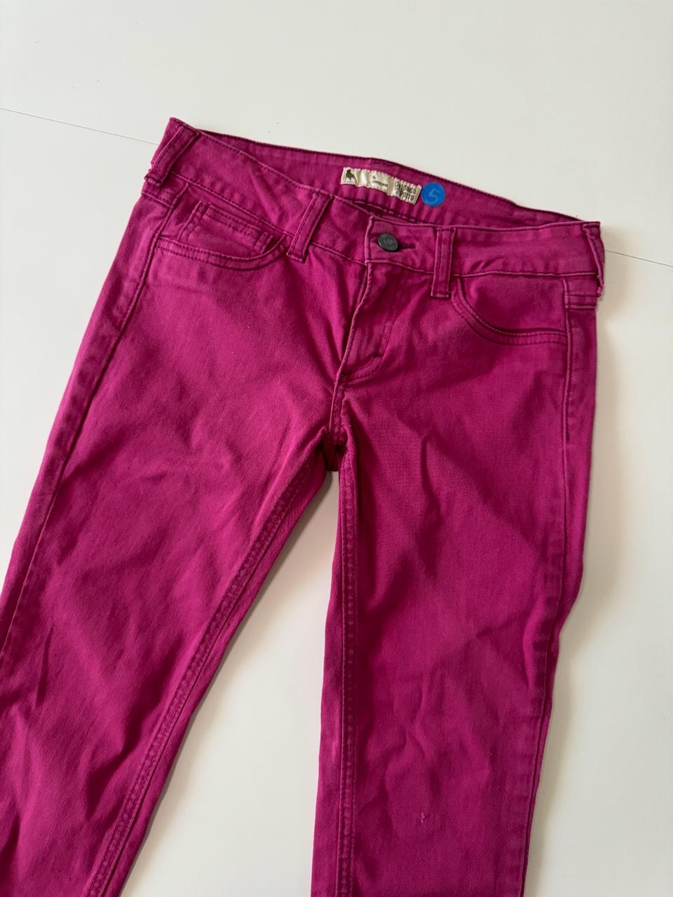 Leggins magenta, Talla 5, Mujer