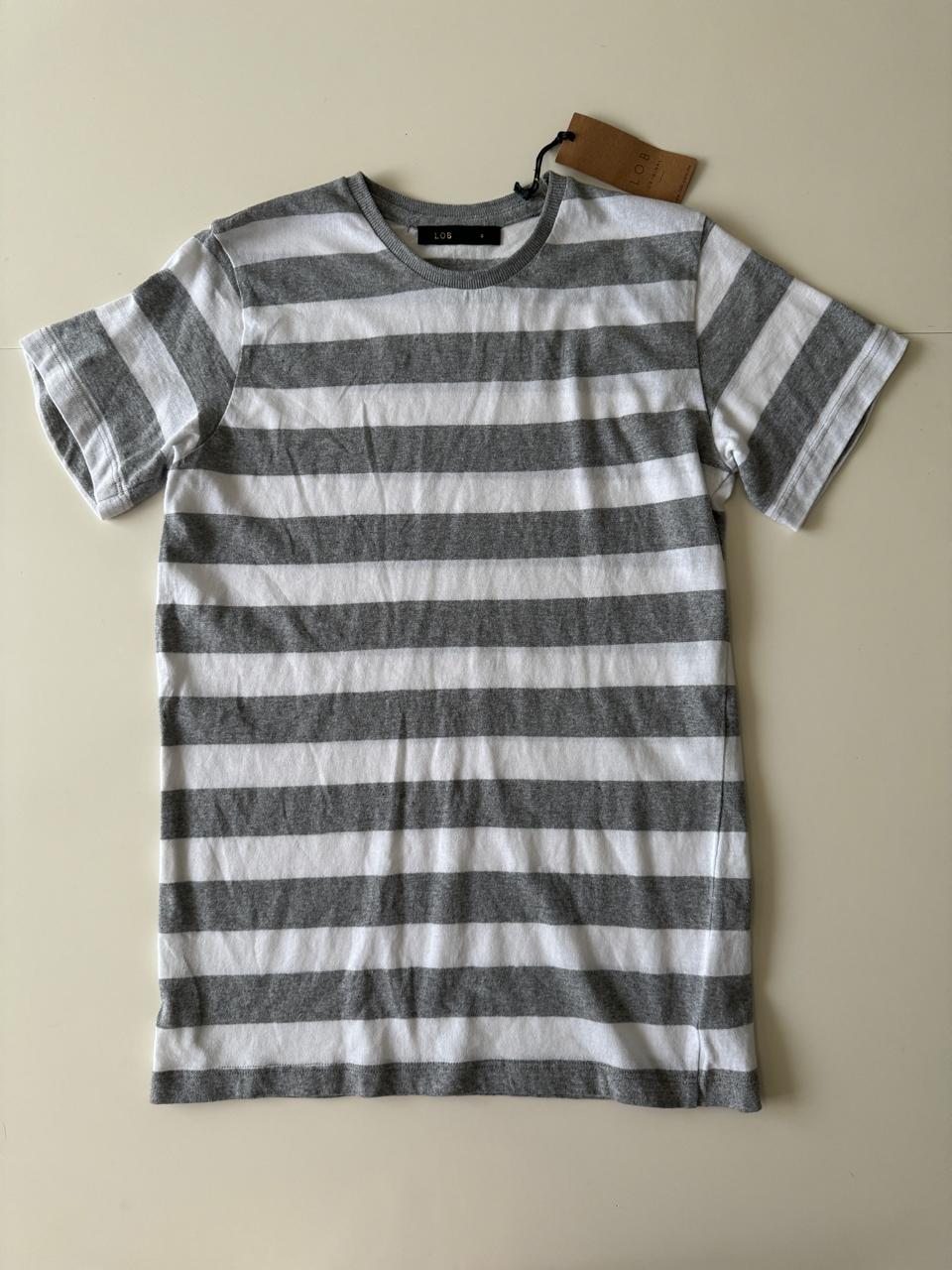 Playera de punto a rayas, Talla M, Hombre