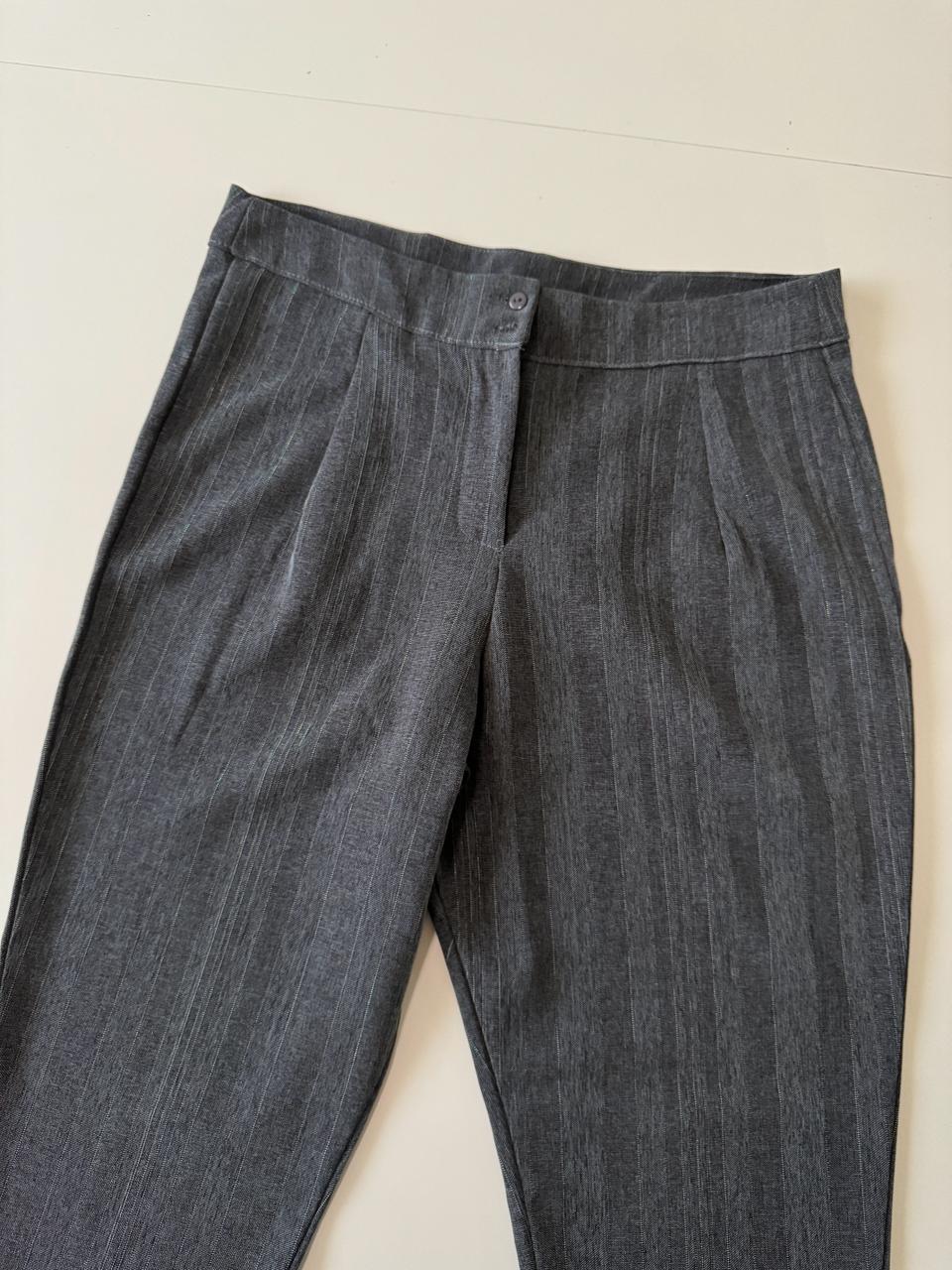 Pantalones grises de vestir, Talla S, Mujer
