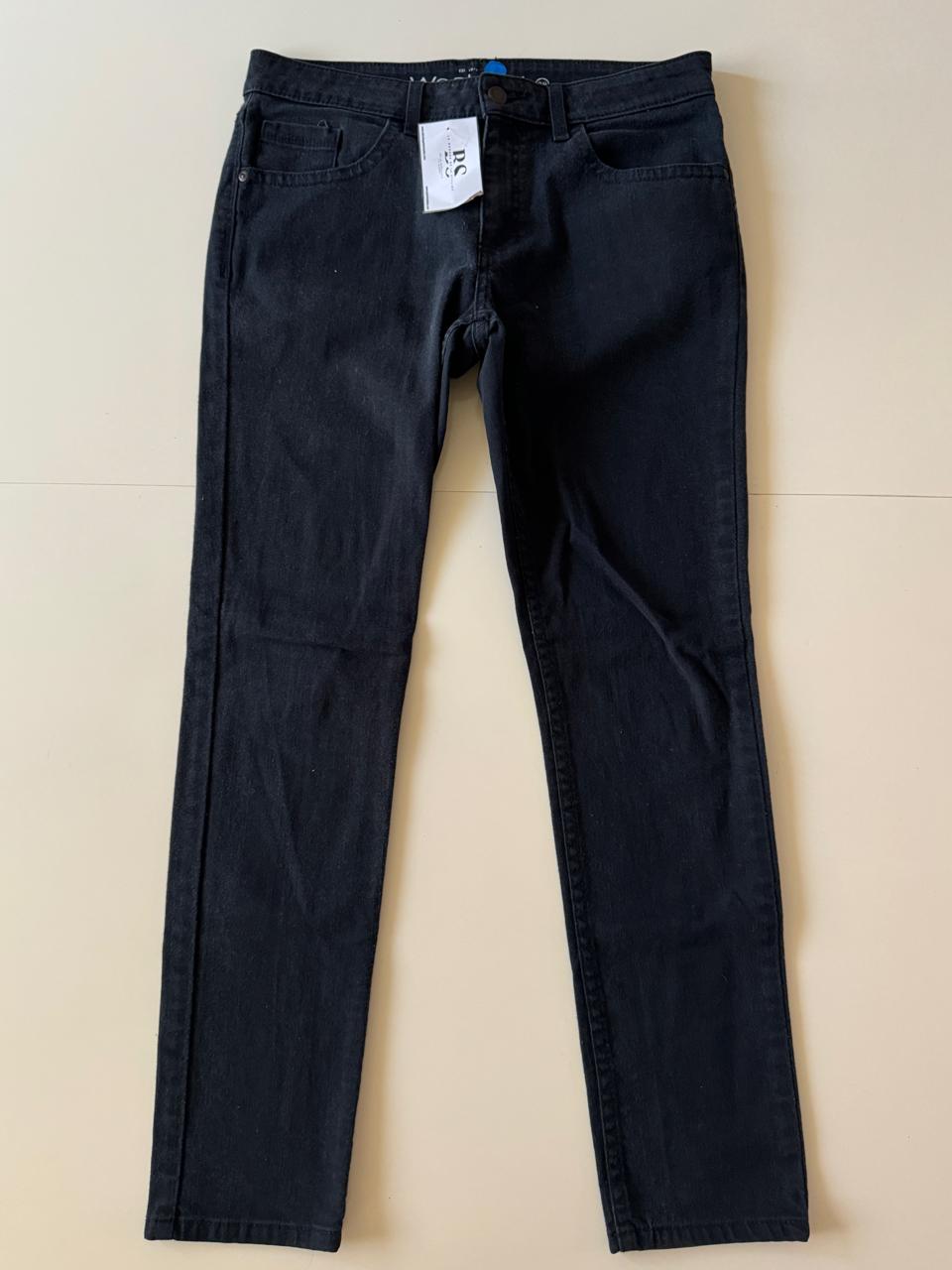 Skinny jeans negros, Talla 28, M, Mujer