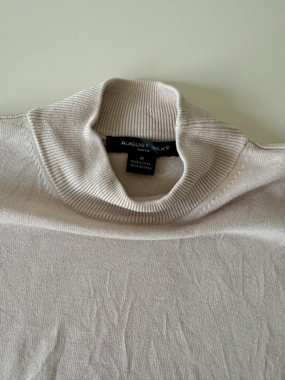 Cardigan beige, Talla M, Mujer