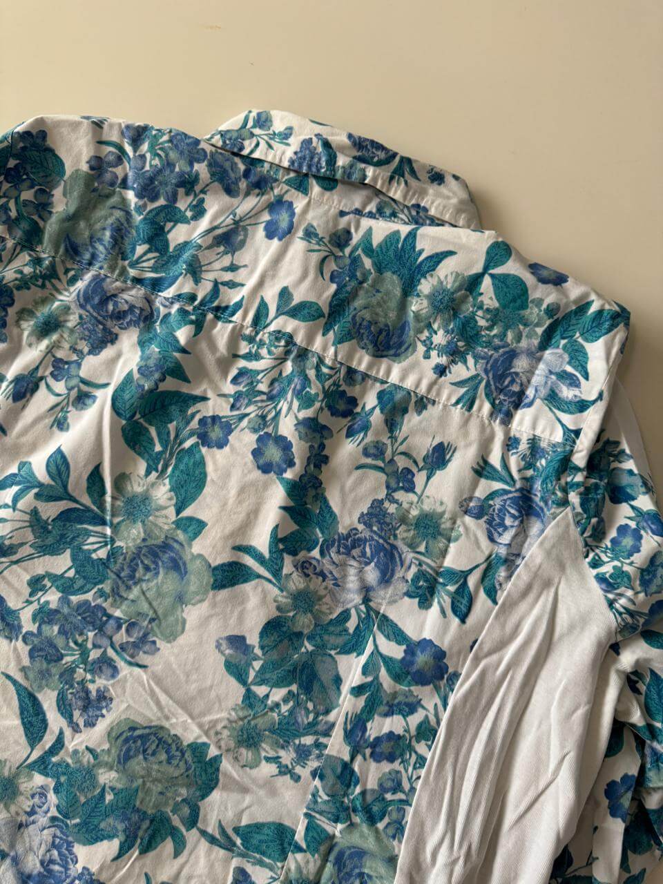 Blusa estampada de flores, Talla 3XL, Mujer