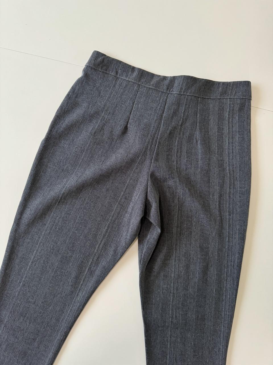 Pantalones grises de vestir, Talla S, Mujer