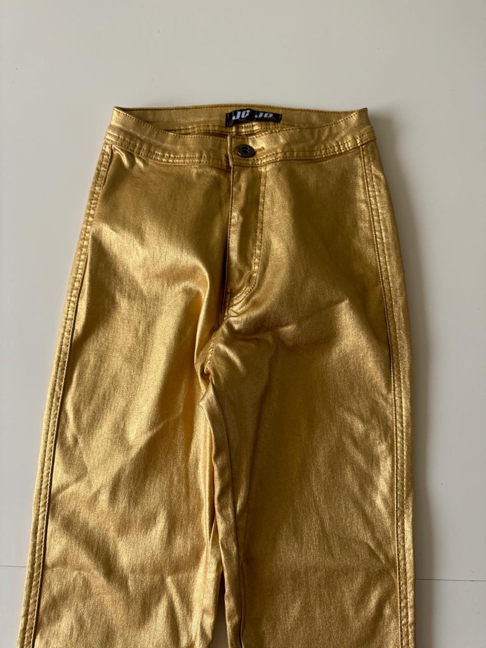 Skinny dorados, Talla S, Mujer