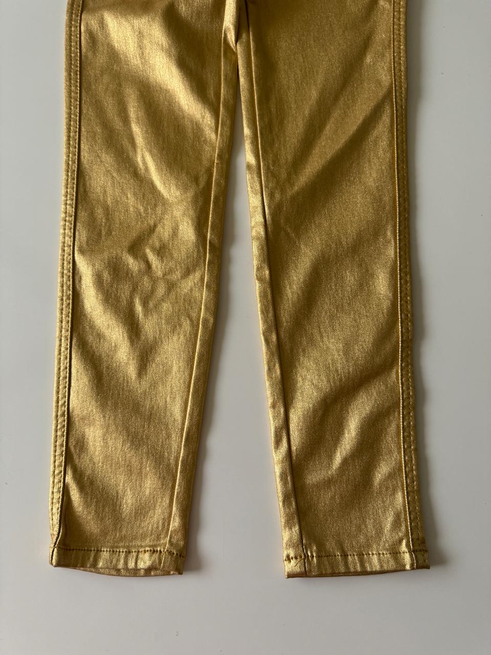 Skinny dorados, Talla S, Mujer