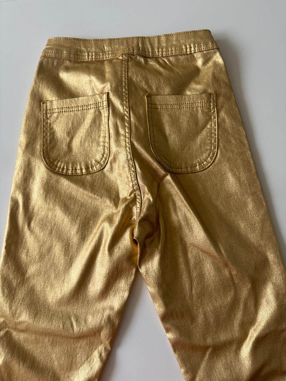 Skinny dorados, Talla S, Mujer